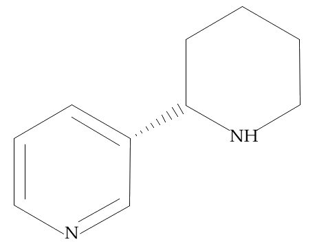 (-)-假木賊堿；新煙 CAS:494-52-0 中藥對(duì)照品標(biāo)準(zhǔn)品